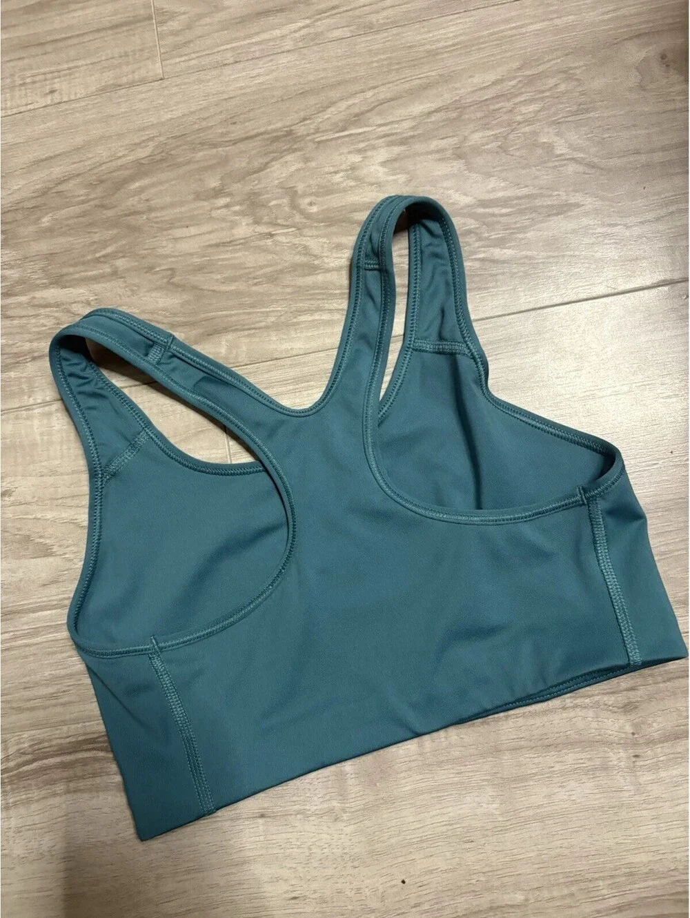 Women's Nike Sports Bra Unpadded Size M Dri-Fit Turquoise